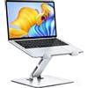 CIRYCASE Supporto PC Portatile Ergonomico, Altezza Regolabile Laptop Stand Alluminio Pieghevole, Raffreddamento Rialzo PC Scrivania Compatibile con MacBook Pro/Air, Cassetti Tastiera Laptop da 10-16"