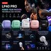 Lenovo NUOVI Auricolari Lenovo LP40 Pro TWS Bluetooth 5.3 a connessione rapida, design ergonomico, cuffie con velocità di trasmissione potente