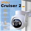 IMOU Cruiser 2 5MP IP66 Wi-Fi Telecamera di sicurezza esterna AI Monitoraggio intelligente Rilevamento di veicoli umani Visione notturna intelligente Conversazione bidirezionale