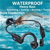 DIXSG Auricolare wireless a conduzione ossea Sport Nuoto Cuffie compatibili Bluetooth a mani libere con microfono per la corsa Auricolari X7