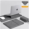 TAIKESEN Custodia per laptop 13 14 15 15.6 16 pollici per Huawei HP DELL Borsa per MacBook Air Pro 13 13.6 M4 Custodia per notebook con supporto Uomo Donna