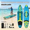 NONE SUP Gonfiabile con 5 Maniglie Antiscivolo, 9 Anelli a D in Acciaio Inossidabile, 2 Supporti Elastici per Carico e Sedile da Pesca per Attività all'Aperto