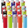 BIC 25 accendini BIC Maxi J26 con protezione per bambini, colori assortiti