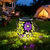 TOTHDATE 1PCS Lampada Solare a Mosaico Ovale per Esterno, Interruttore On/Off, Vetro a Mosaico Sospesa, Lampada Solare da Tavolo Impermeabile IP65 per Prato, Sentiero, Cortile, Terrazza, Pavimento