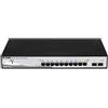 D-LINK 10-PORT 10 100 1000MBPS GIGABIT SMART 2 SFP PORTS