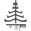 Generic Lat Pull Down Bar Rack, 5 pezzi supporto da parete - Lat Pulldown accessorio organizzatore palestra - per casa, garage, manubri, organizzazione cavi di fissaggio