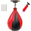 Genérico Set da boxe Speedbag, sacco da boxe per allenamento a forma di pera, sacco da boxe portatile per uomini e donne