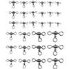 Briny River 50pcs 3 vie attrezzatura da pesca Girelle 1# 2# 3# 4# 5# 6# 1/0# 2/0# 3/0# 4/0# Connettori per lenza da pesca