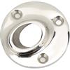 Tbest Raccordo per Corrimano per Barche da 23 Mm, Base per Tubo in Acciaio Inossidabile 30° 30°, per Yacht, Tubo di Collegamento per Corrimano Marino, può Essere Base per Yacht Gonfiabili, Barche,