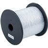 Nexbrill Lenza in nylon trasparente da 500 m, per applicazioni di pesca pesanti, con risposta elastica controllata e rifrazione minima dell'acqua (18#)