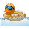 Generico Ciambella Gonfiabile Paillettes - Salvagente Piscina | Anello Galleggiante Forma Glitter | Lounge Acqua Per Adulti Ragazzi Bambine Bambini, Estate Spiaggia Lago Fiume