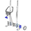 SZLIFE Supporto per centraruote per Bici, Accessorio da Lavoro, Pratico e Portatile, Supporto per Ruota, per raddrizzare della Ruota, Blu