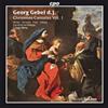 Georg Gebel D. J. Georg Gebel D. J.: Christmas Cantatas - Volume 1 (CD) Album