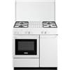 De Longhi Sggw 854 N Edm cucina mista 4 fuochi gas forno elettrico