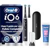 Oral-B Spazzolino Elettrico Ricaricabile iO 6N Nero, 1 Spazzolino Elettrico, 2 Testine Di Ricambio, Custodia Da Viaggio + 1 Dentifricio Oral-B Pro Expert Sensibilità, Pulizia Denti Efficace