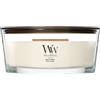 WoodWick Candela profumata | Candela Ellipse | White Honey | Regali perfetti per donne
