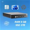 HP PC DESKTOP HP 600 G1 MINI INTEL I7 RAM 8GB SSD 1TB WIN 11 PRO RICONDIZIONATO