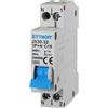Ettroit Interruttore automatico magnetotermico modulare 1P+N 16A 4.5KA 220V Ettroit