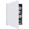 VEVOR Pannello di Accesso da Parete, Pannello per Ispezione per Impianti Idraulici Elettrici da Parete Dimensioni Generali 64 x 84 cm, Sportello di Manutenzioone Placca in Acciaio Zincato, Bianco