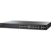 Cisco serie 220 SF220-24 - Switch - gestito - 24 x 10/100 + 2 x combo Gigabit SFP - desktop, montabile su rack