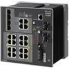 Cisco Industrial Ethernet serie 4000 - Switch - gestito - 4 x Gigabit SFP + 8 x 10/100/1000 (PoE+) + 4 x Combo Gigabit SFP - Montaggio su guida DIN - PoE+ - Alimentazione CC - Conformità TAA