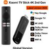 StarTech Smart TV Stick 4K - 2a generazione UE 2025 - Android TV - UHD 4K 60 fps - Wi-Fi 6 - Bluetooth 5.2 - Memoria 2 GB RAM 8 GB ROM - CPU quad-core 6 nm - Nero
