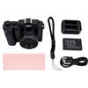Gistuch Fotocamera digitale 8K, 100 MP, zoom ottico 18x, schermo HD da 3 pollici, doppio obiettivo, Wi-Fi, con scheda di memoria da 32 GB per la fotografia