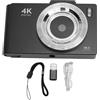 Gistuch Fotocamera digitale con video 4K HD, foto da 48 MP e autofocus, ideale per gli studenti per le foto di tutti i giorni, con scheda di memoria da 32 GB