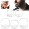 OEM Set di rasoi da barbiere per uomo - Set di accessori per la rasatura da 5 pezzi