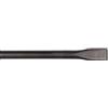 Hitachi Hikoki 751554 -Scalpello piatto esagonale, 17 mm, con anello, lunghezza del gambo 12 mm, 25 x 450