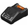 FEIN Caricatore Rapido GAL 18 V-160 AS, Tempi di Ricarica Brevi, Corrente di Carica 16 Ampere, con dispositivo di montaggio a parete, per Batterie con AMPShare/Bosch Professional 18 V