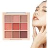 Generico Palette di ombretti - Palette di ombretti luccicanti creativi | di luccicanti opachi, sfumabili a lunga durata, kit regalo per cosmetici per