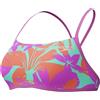 SPEEDO WOMENS ALLOVER DIGITAL CROSS BACK CROP TOP Costume da bagno Donna