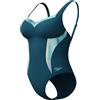 SPEEDO WOMENS SHAPING PRINTED LUNAELUSTRE 1 PIECE Costume da bagno Donna