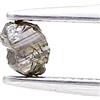 NATURAL ROSE CUT DIAMONDS Cristallo Fuso Di Diamante Naturale Incolore Verde Nera 0.28tcw