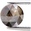 Surat*Diamond*City 1,91 Cts 7 Mm Diamante Naturale Sciolto Rotondo Marrone Scuro "HD VIDEO"
