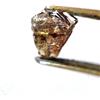 NATURAL ROSE CUT DIAMONDS Grezzo Diamante Grigiastro Marrone i3 0.78tcw 5.8 x 5.3 X 4.3 MM Natural Forma