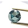 NATURAL ROSE CUT DIAMONDS Diamante Naturale Rustico Diam 0.90TCW 5.8MM Blu Rotondo Rose-Cut Per Ring Love