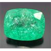 Chirag Gems Pietra Naturale Verde Smeraldo 7,95 Ct Gemma Sfusa A Forma Di Cuscino