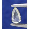 NATURAL ROSE CUT DIAMONDS Diamante Naturale 0.10tcw Verde Chiaro Pera Portamonete Per Mamma Regalo