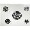 NATURAL ROSE CUT DIAMONDS Diamante Naturale Nero 2 Pz 1.8MM Di Questo Lotto - Nuovo Annuncio Per Clienti