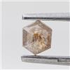 NATURAL ROSE CUT DIAMONDS Esagonale Forma Brilliantcut Diamante Sfuso, Decorato Naturale 4.3mm, 0.31Carat