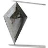 Surat*Diamond*City 7.05 Carato Sale E Pepe a Rombo Curvo Diamante Decorato Grigio Colore Loose