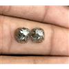 Surat*Diamond*City Coppia Di Diamanti Naturali Sciolti Ovali Da 3,54 Ct 7,6 Mm Colore Marrone