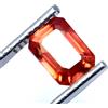 Chirag Gems Naturale Padparadscha Arancione Zaffiro 1.90 KT Certificato Gemma Smeraldo Cut