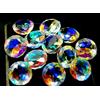 500 CT Naturale Topazio Mistico Arcobaleno Colore Taglio Rotondo Certificato Lot