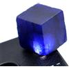 144 KT Tanzania Naturale Blu Tanzanite Cubo Grezzo Loose Certificato Gemma