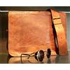 Fatto a mano Borsa Messenger In Pelle Fatta A Mano Nuova Vera Pelle Vintage Per Laptop