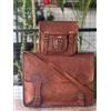Fatto a mano Pelle Vintage Borsa Messenger Originale Valigetta Portatile Gratis Mobile