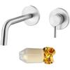 Paffoni Miscelatore ad incasso a parete per lavabo Paffoni Light LIG006HGSP70